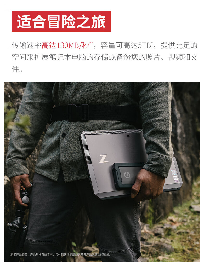闪迪大师极客 2.5 英寸外置硬盘 6TB 版开售:传输速度 130MB/s,2069 元