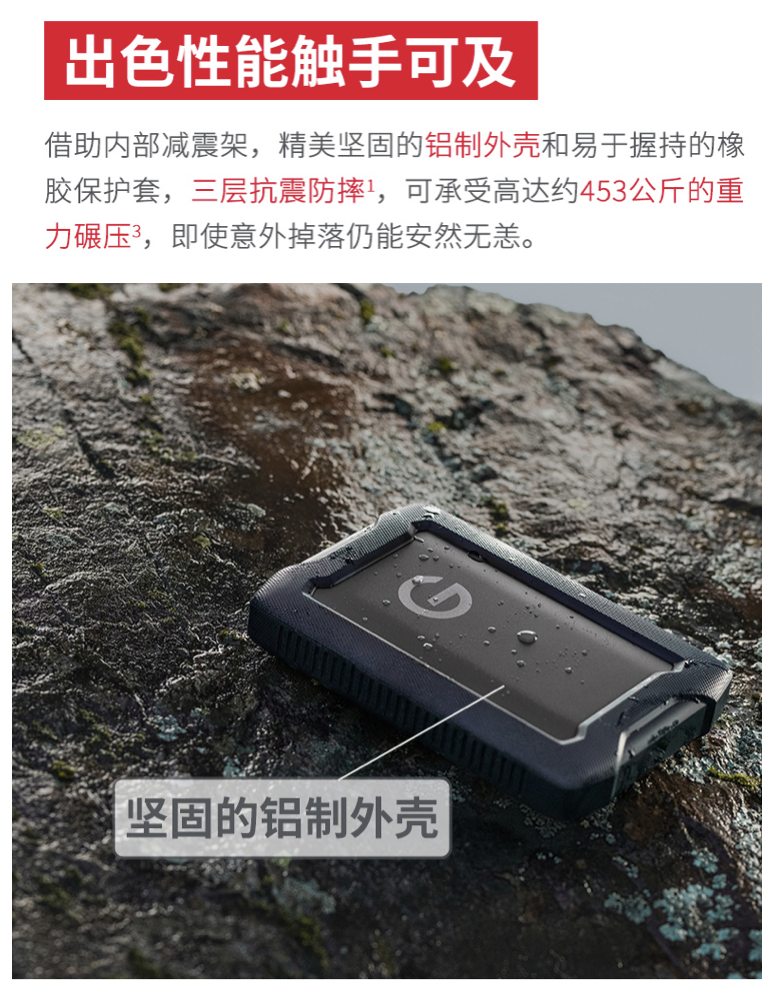 闪迪大师极客 2.5 英寸外置硬盘 6TB 版开售:传输速度 130MB/s,2069 元