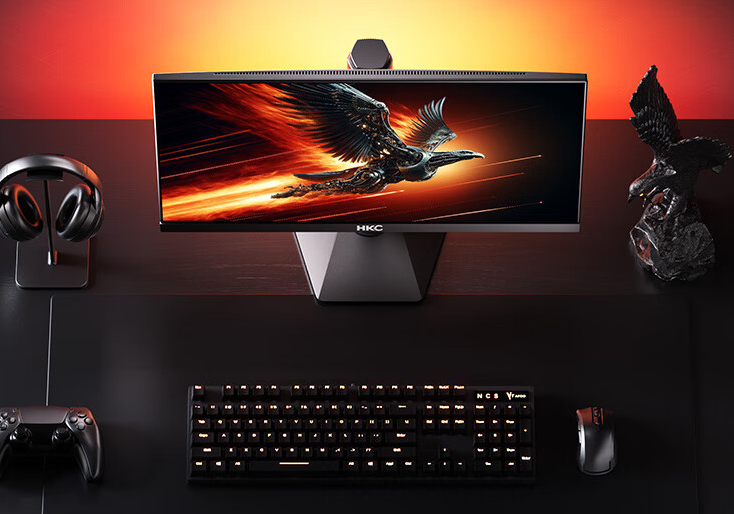699 元全球首款 23.8 英寸原生 200Hz Fast IPS 屏,HKC G24H1 显示器发布