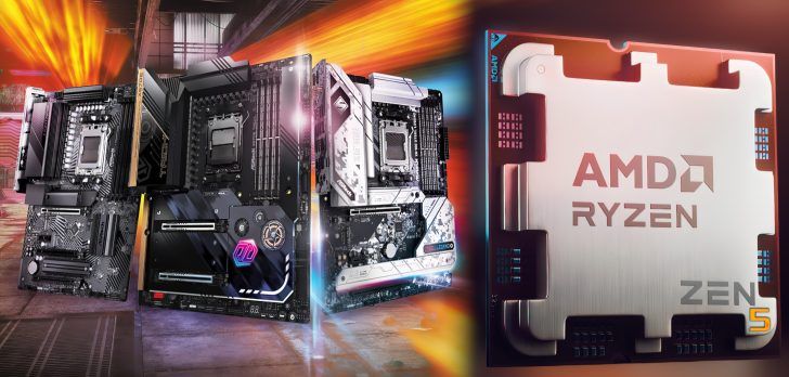 华擎和映泰发布 AM5 主板 BIOS 更新，确认支持 Ryzen 9000 系列 Zen 5 CPU