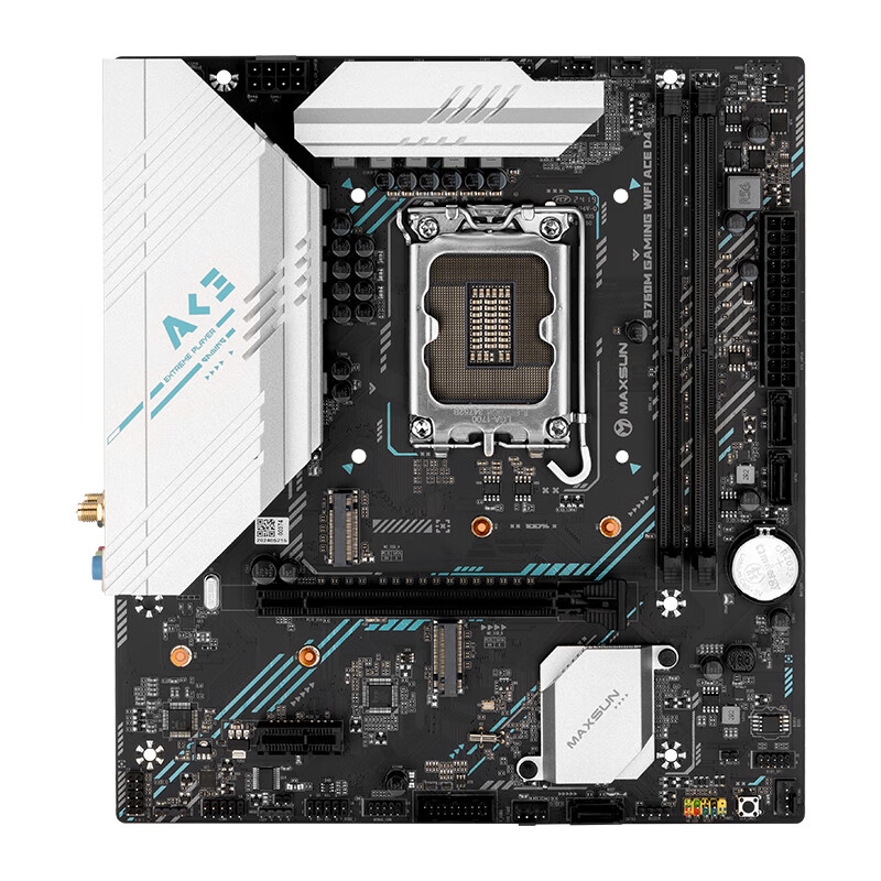 铭瑄推出 MS-B760M GAMING WIFI ACE D4 主板,749 元