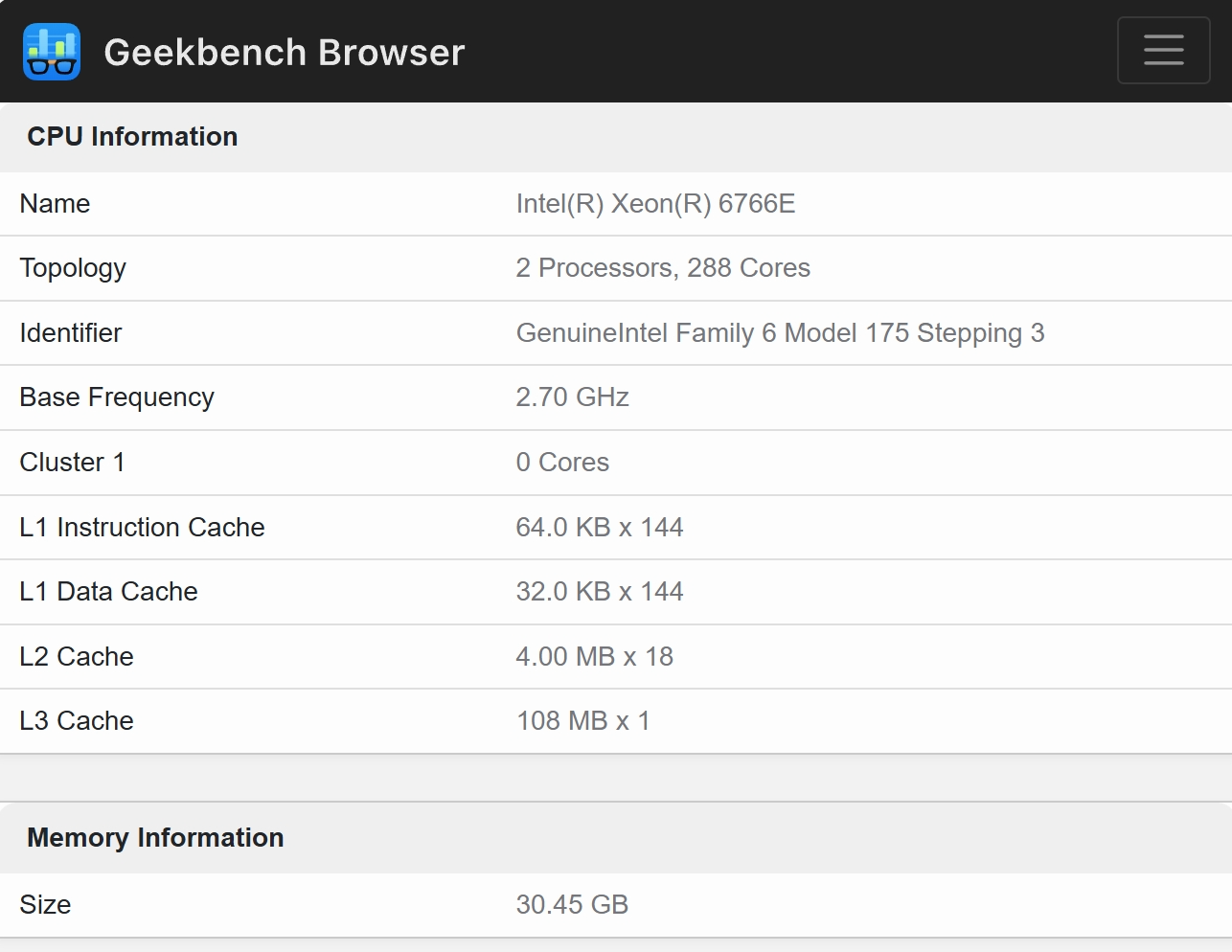 至强新命名方案曝光？英特尔 Xeon 6766E 处理器现身 Geekbench 数据库