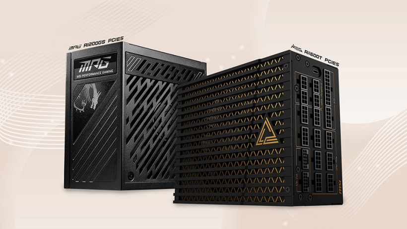 最高 1600W 钛金能效、ARGB 灯效,微星推出 MEG Ai1600T 等新品 ATX 3.1 电源