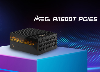 最高 1600W 钛金能效、ARGB 灯效,微星推出 MEG Ai1600T 等新品 ATX 3.1 电源