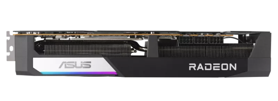 华硕发布首款采用双风扇设计的 RX 7900 XTX Dual OC 显卡:2.95 槽厚度