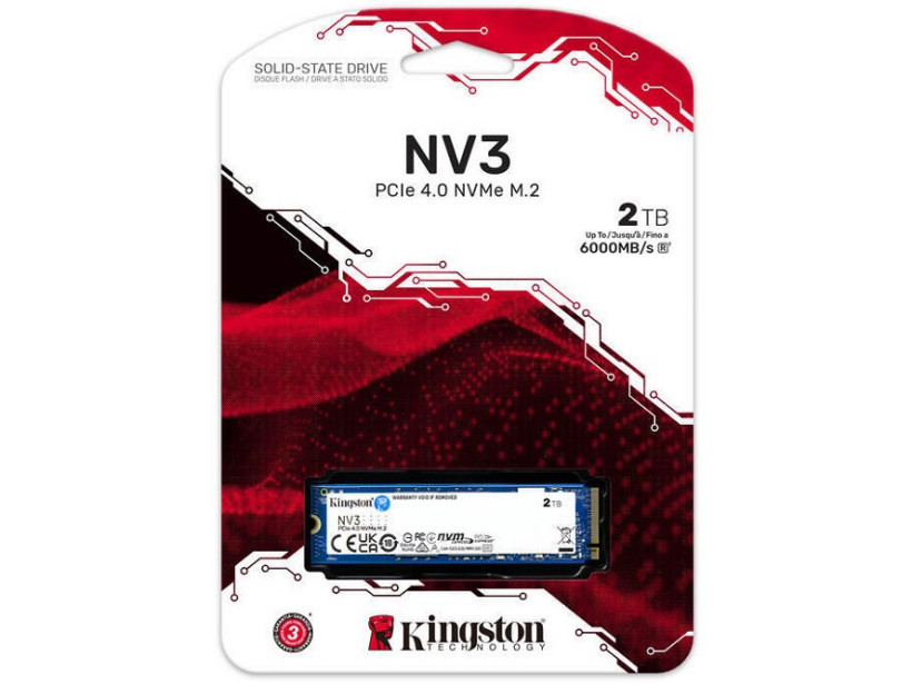 金士顿 NV3 固态硬盘实物图与详细参数曝光，预计下周发布