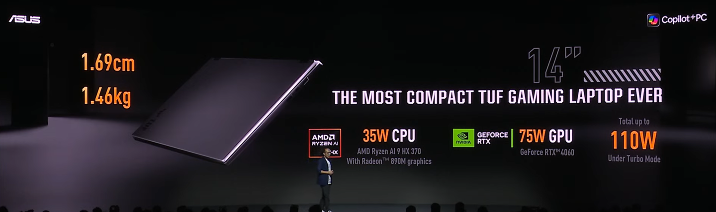 锐龙 AI 300 + RTX 独显、1.46kg 小钢炮,华硕发布新款 TUF Gaming A14 / A16 游戏本