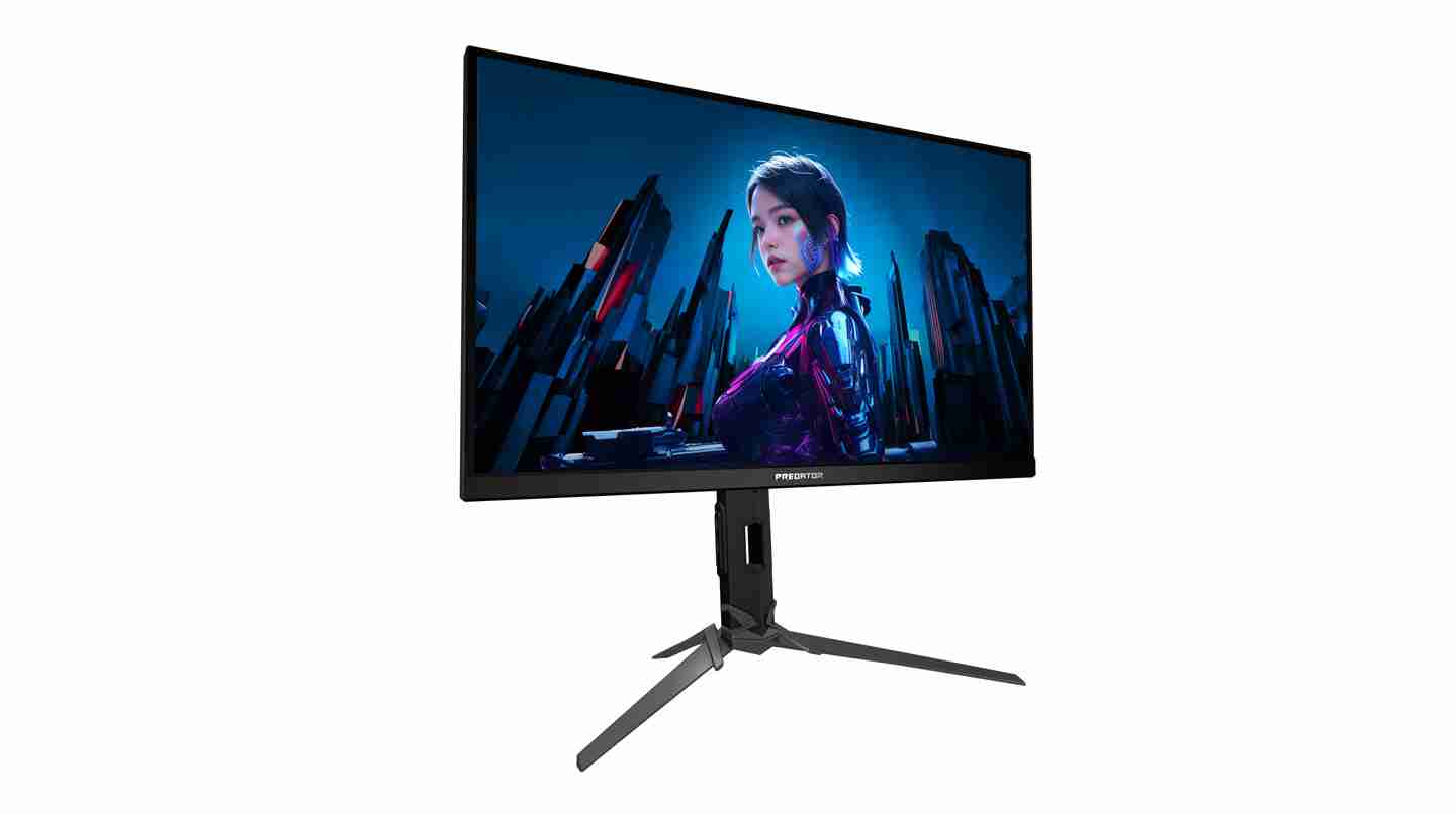 宏碁发布多款显示器:游戏系列刷新率最高 600Hz,智能显示器内置 WebOS