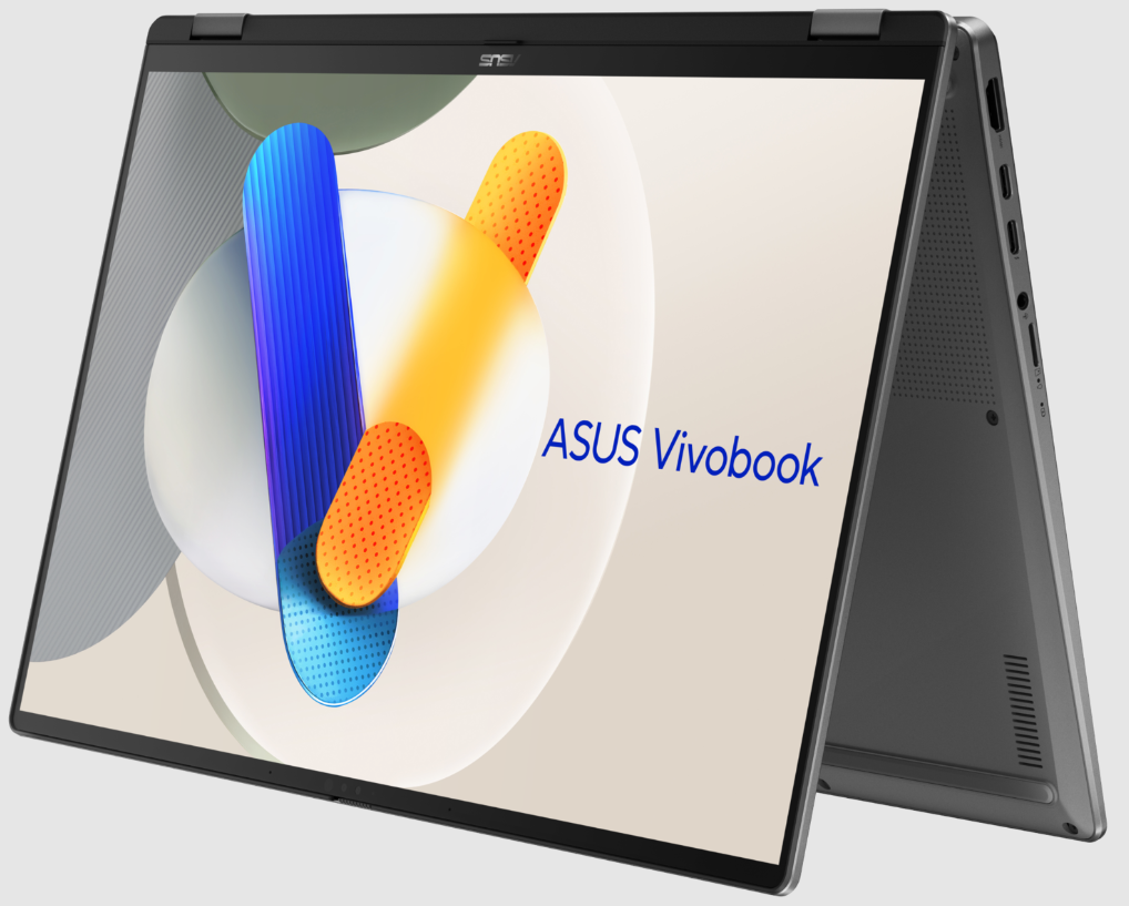 华硕推出新款 VivoBook 14/16 Flip 笔记本，搭载 Ultra 7 258V