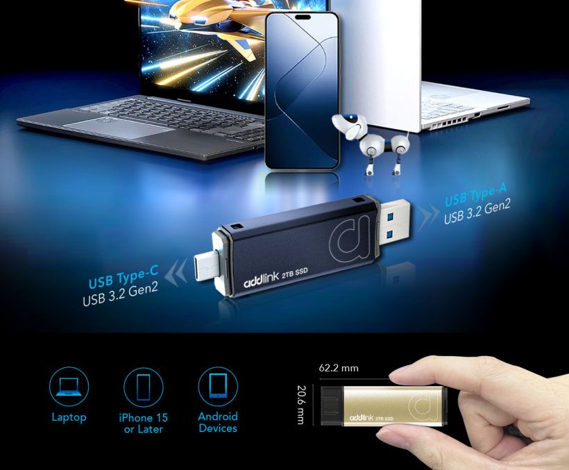 addlink 将参加 2024 台北电脑展,展出 15.36TB NAS 固态硬盘等产品