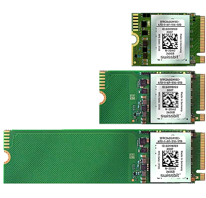 包含 BGA 封装和 pSLC 闪存型号,Swissbit 推出多款边缘用固态硬盘