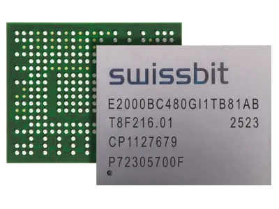 包含 BGA 封装和 pSLC 闪存型号,Swissbit 推出多款边缘用固态硬盘