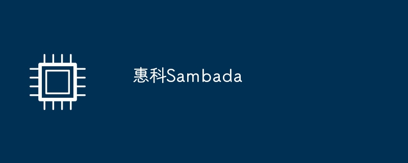 惠科Sambada