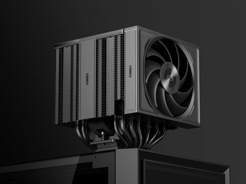 超频三推出 RZ820 旗舰风冷散热器:八热管双塔,290W 解热功耗
