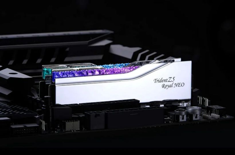 芝奇推出 DDR5-8000 旗舰 Trident Z5 Royal Neo 皇家戟 EXPO 系列内存