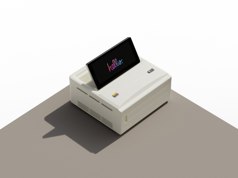 自带翻盖式屏幕,AYANEO 预热 AM01S 复古迷你主机