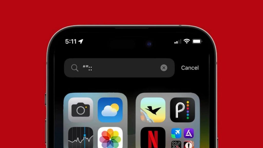  让 iPhone 崩溃重启，只需输入这个字符 .