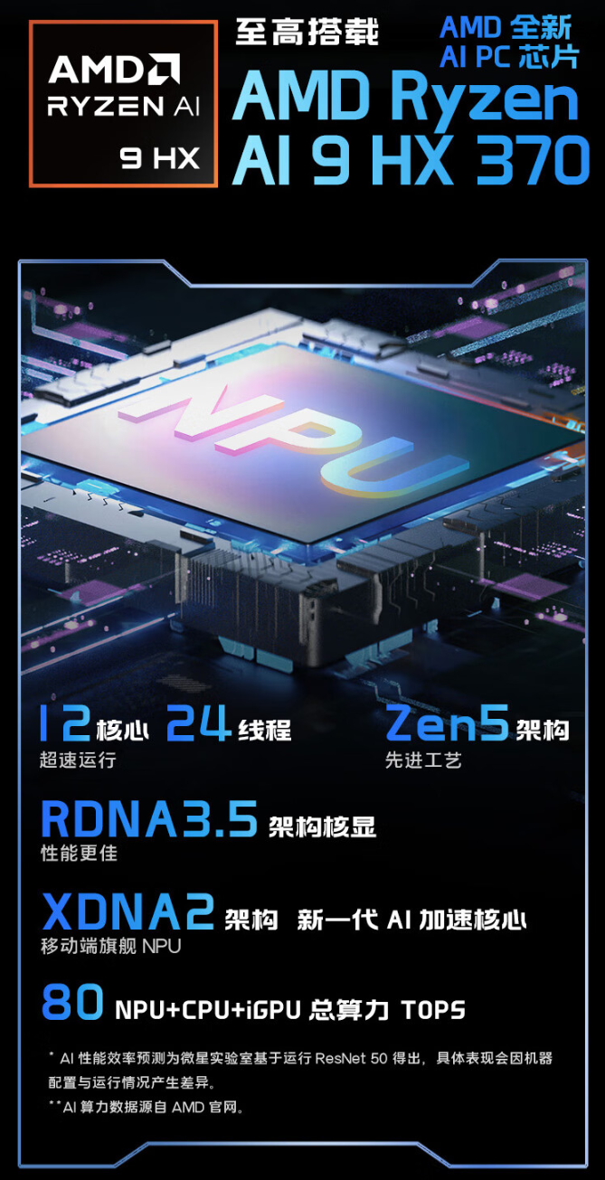 微星绝影 16 AI+ 锐龙版 2024 笔记本开售:AMD 锐龙 AI 9 HX370+RTX4060,首发 15499 元