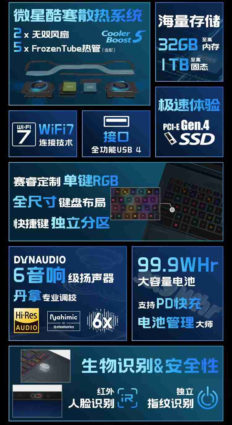 微星绝影 16 AI+ 锐龙版 2024 笔记本开售:AMD 锐龙 AI 9 HX370+RTX4060,首发 15499 元