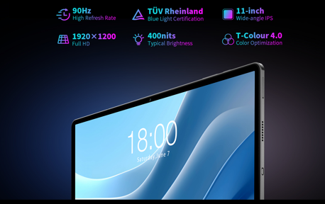 台电预热 11 英寸平板电脑新品:90Hz 高刷屏、联发科 G99 处理器