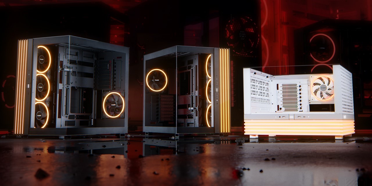 be quiet! 发布 Light Base 系列全景海景房机箱：环绕大尺寸 ARGB 灯带