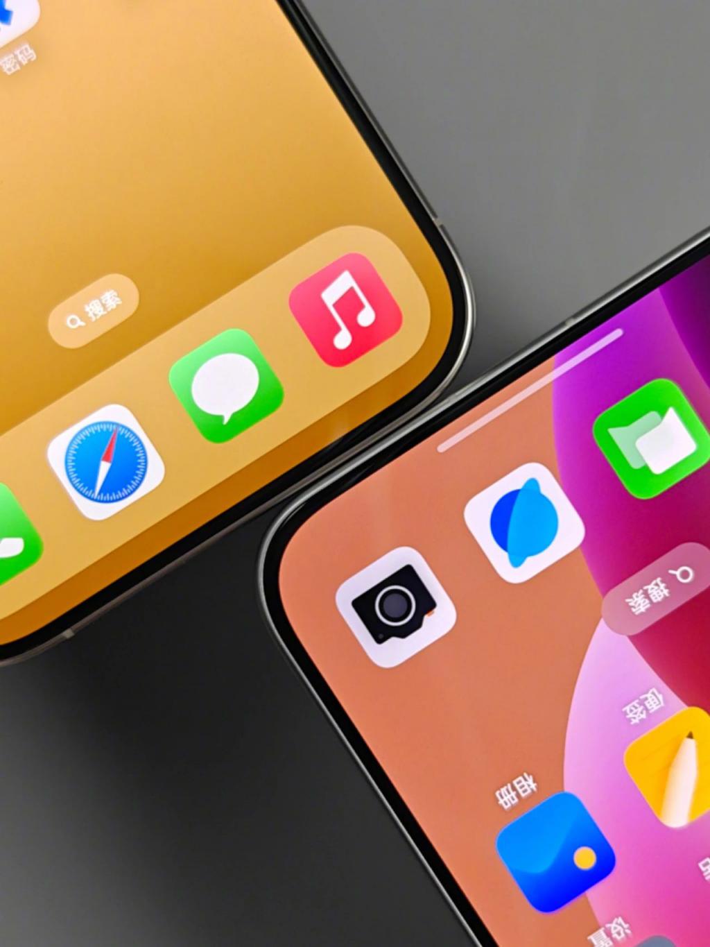  刘作虎晒 FindX8 真机照 对比 iPhone 傻傻分不清？