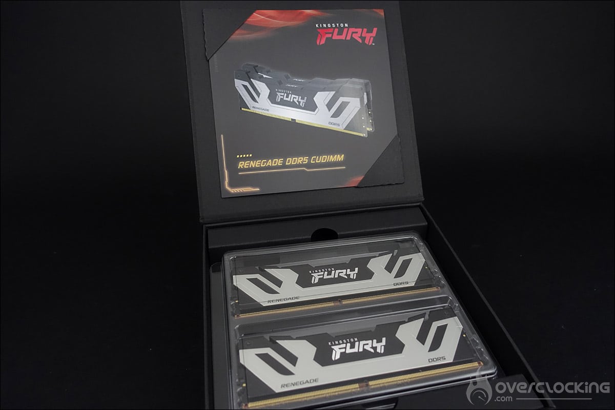 金士顿 CUDIMM 内存条首度现身：24GB×2 套条，8200CL40