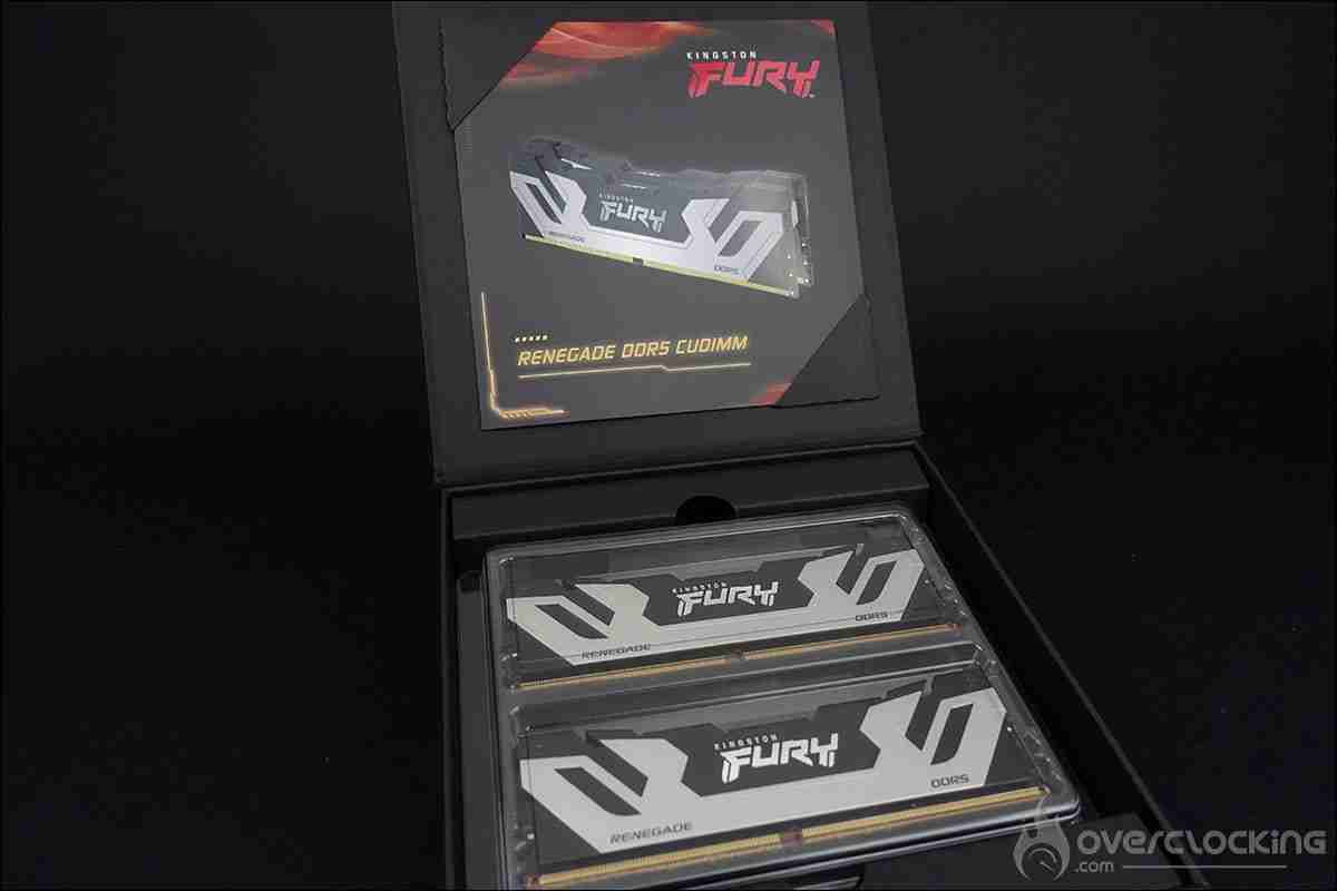 金士顿 CUDIMM 内存条首度现身:24GB×2 套条,8200CL40