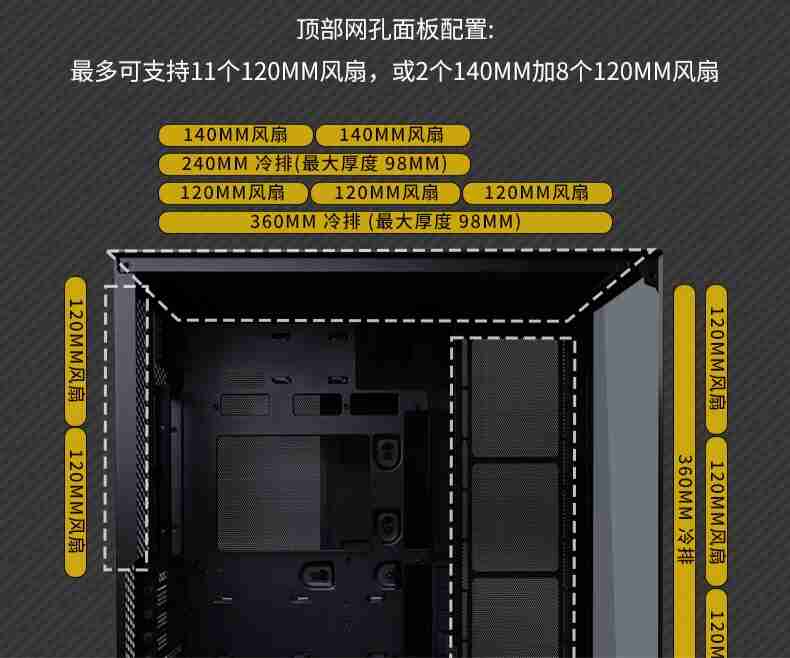 联力推出 O11 Vision Compact 海景房机箱:MATX 三面玻璃,黑白 599/649 元