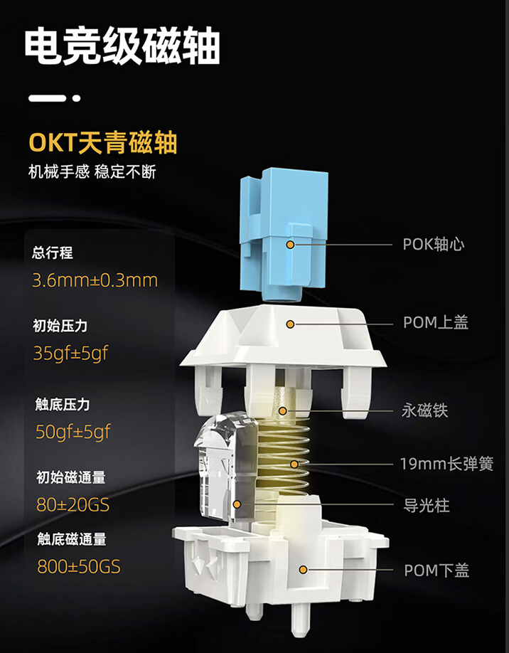 艾石头 ND63 / PRO 磁轴有线键盘开售:8KHz 回报率、可选侧刻透光键帽,149 元起