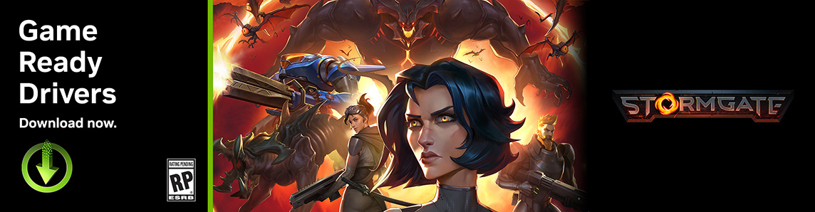 英伟达发布 560.70 版显卡驱动,支持 RTS 新作《Stormgate》等游戏