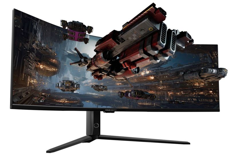 酷冷至尊首款 57 英寸游戏显示器，GP57ZS 登场：Mini-LED 面板、120Hz 刷新率、定制散热器、护眼设计等