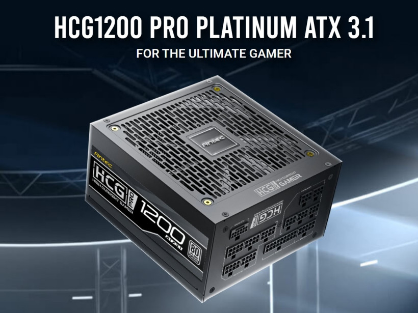 经典 HCG 系列迎迭代，安钛克推出 HCG PRO Platinum ATX3.1 电源
