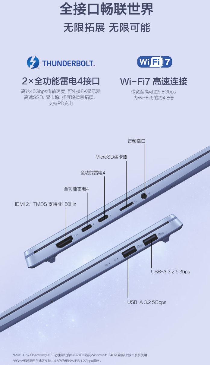 华硕无畏 Pro 14 笔记本 10 月 25 日首销:Ultra 5-228V / 7-258V 配 32G + 1T 售 6999 元起