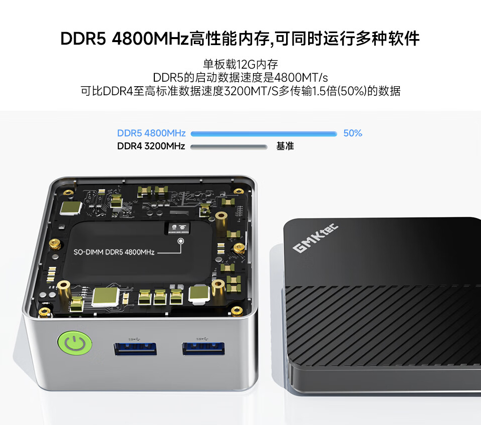 极摩客推出新款 G5 迷你主机:英特尔 N97,799 元起