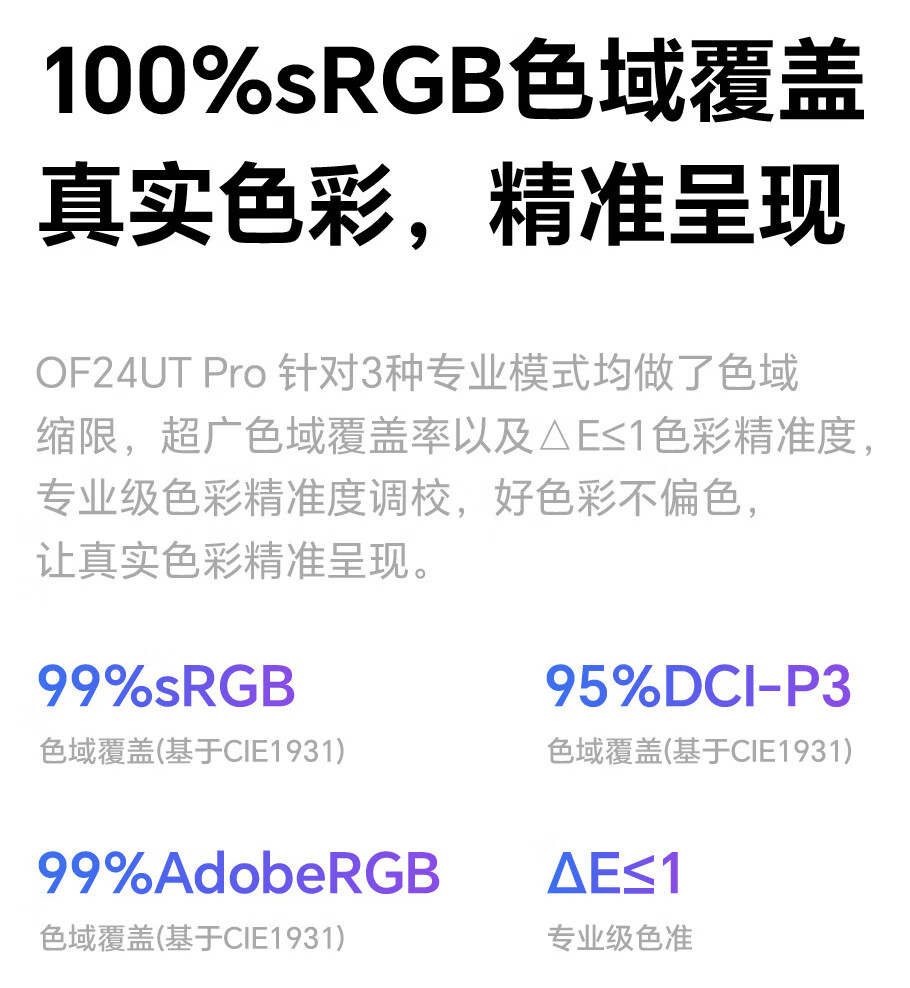 盛色推出“OF24UT Pro”23.8 英寸显示器：4K 60Hz + 90W USB-C 接口，1699 元