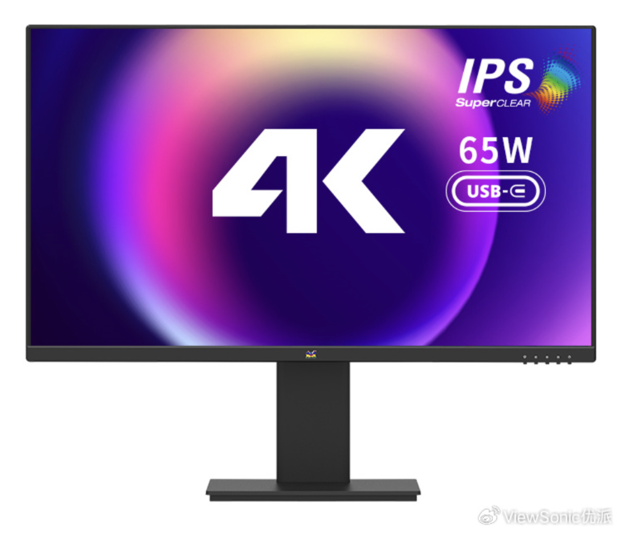 4K 73Hz + 65W PD USB-C，优派“VX2730-4K-HDU”27 英寸显示器 1899 元首销