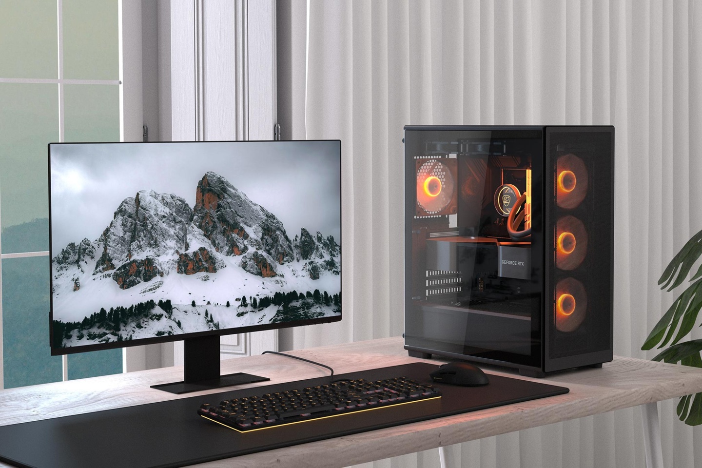 骨伽推出 MX220 RGB 中塔 ATX 侧透机箱,预装 4 颗 120mm 风扇