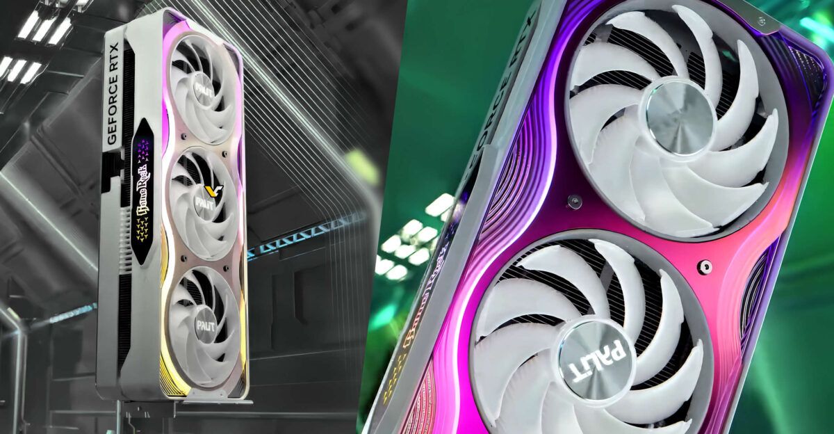 幻彩灯条 + AD102 GPU,同德 Palit 预告 RTX 4090 GameRock White 显卡