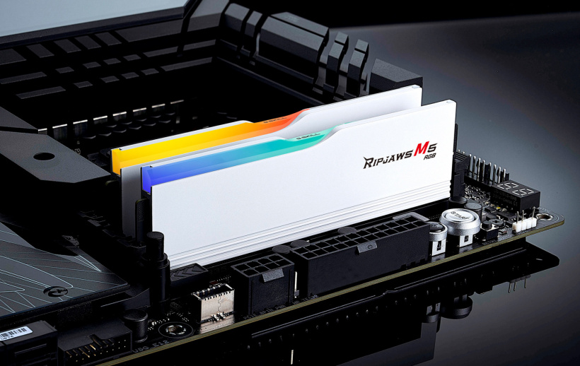 芝奇推出 Ripjaws M5“焰刃 RGB”内存条,至高可选 DDR5-6400 CL32-39-39