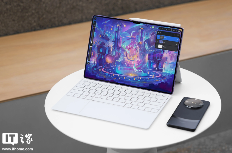 华为 MatePad Pro 13.2 罗兰紫开售:首发“天生会画”App,4599 元起