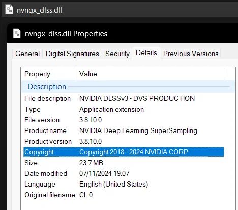 英伟达发布 DLSS 3.8.10 更新：预设精简至 2 个