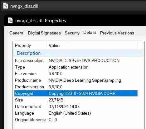 英伟达发布 DLSS 3.8.10 更新:预设精简至 2 个
