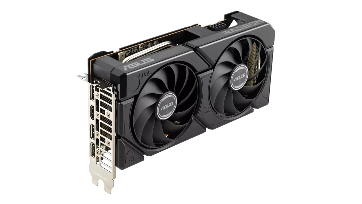 华硕推出 Dual Radeon RX 7600 EVO OC 显卡，换用新散热模块