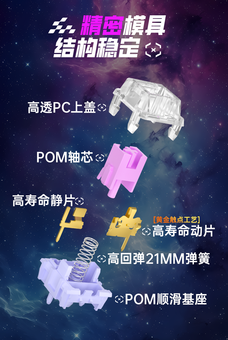 ILOVBEE B87 客制化三模键盘知速轴开售:三模连接、全键热插拔,299 元