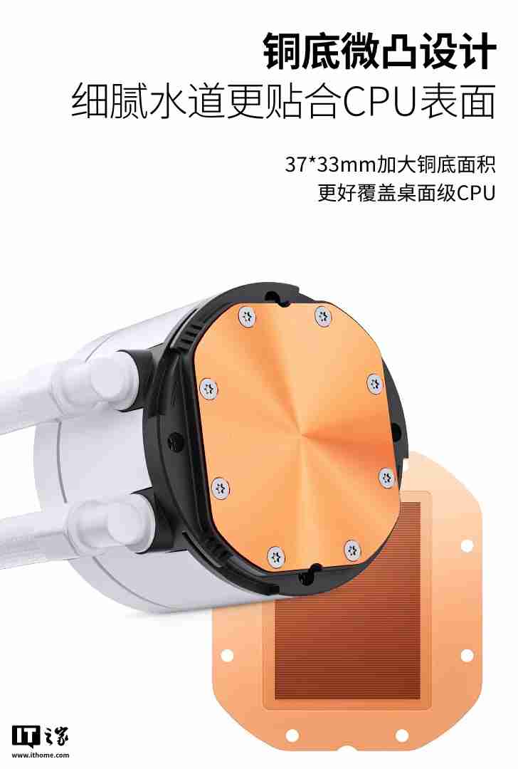 乔思伯推出 TH-240/360 系列水冷散热器:联体 4 面千层镜风扇、LED 数显冷头,349 元起