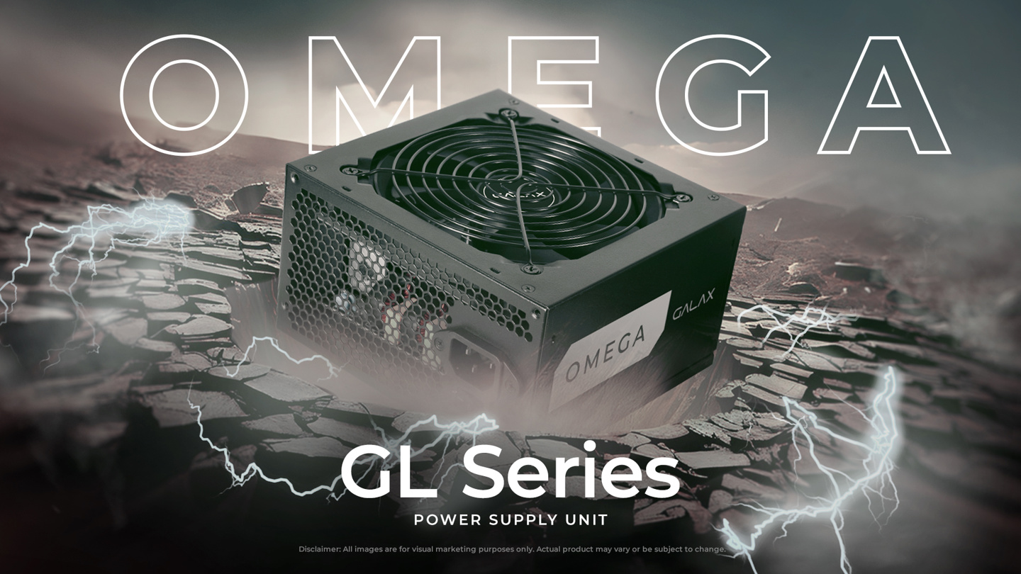 影驰海外推出 OMEGA GL / GLX 系列电源:覆盖 500W-1200W 多种功率