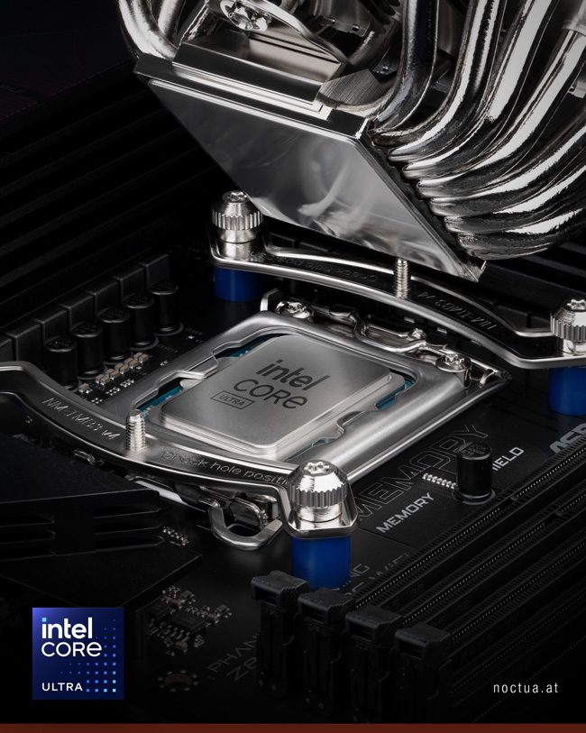 猫头鹰建议英特尔 LGA1851 平台用户使用标准底部凸度 NH-D15 G2 风冷散热器
