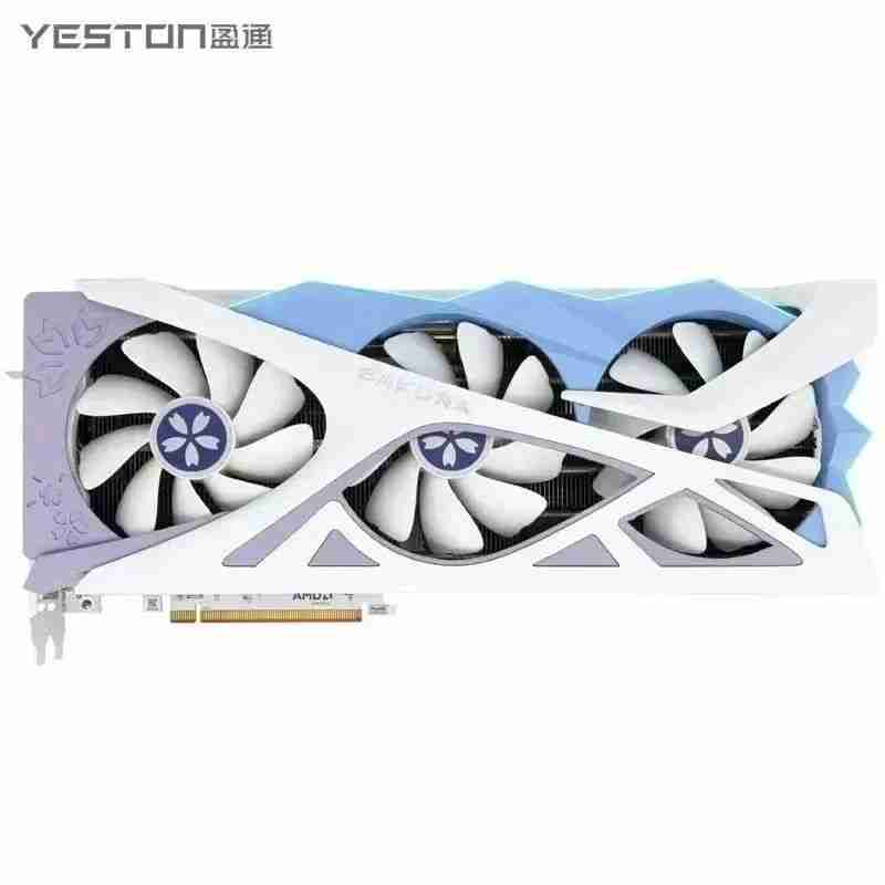首发 4199 → 到手 3090 元:盈通 RX 7800 XT 樱瞳花嫁显卡 6 期免息