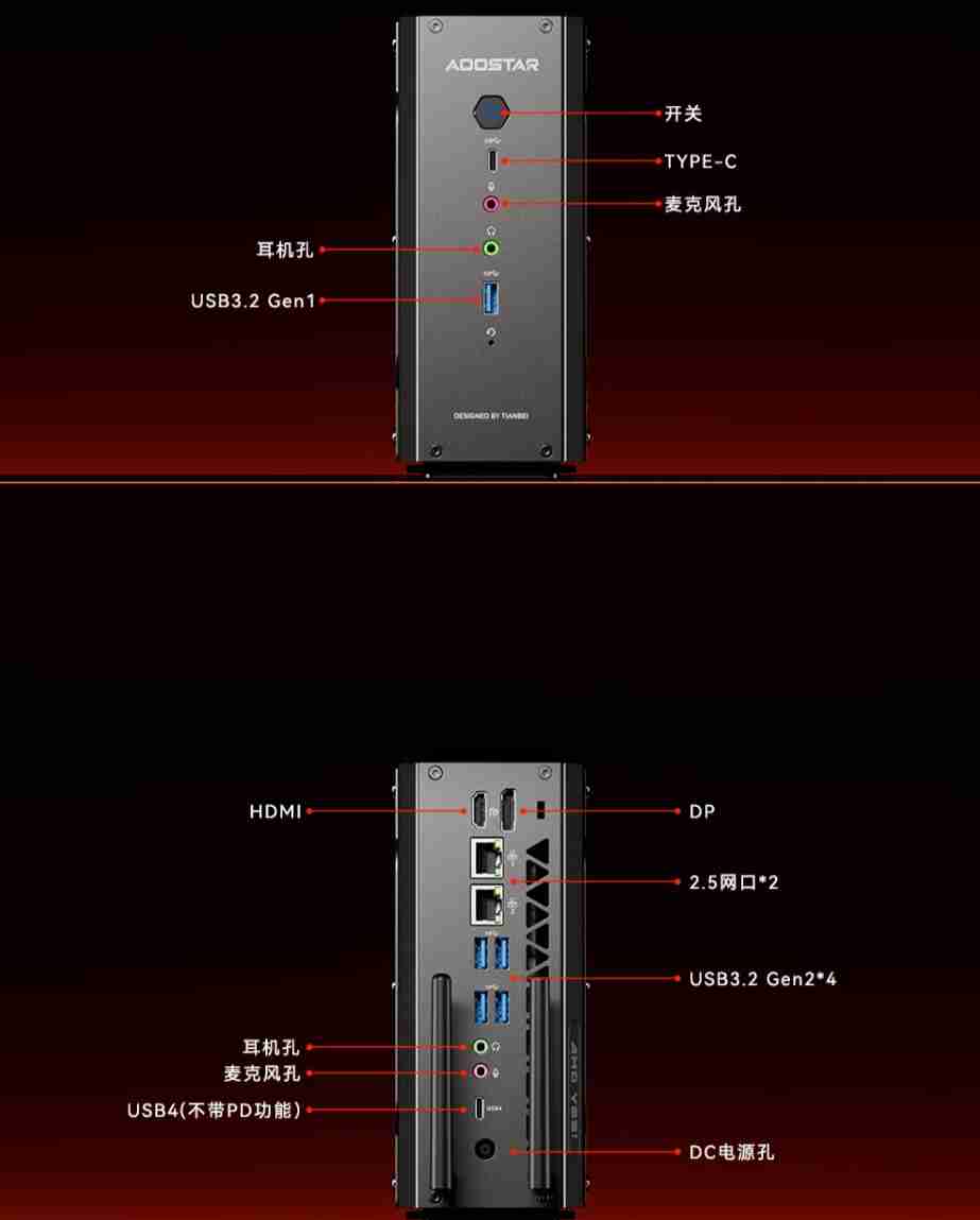 天钡游刃 X 迷你主机 GODX 开启预售：AMD Ryzen 9 6900HX 处理器 + RX 6600LE 8G 独显，首发 3279 元